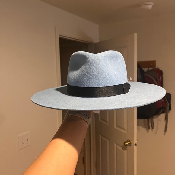 Shyanne Women’s 2X Powder Blue Felt Western Cowgirl Hat Size Large - Picture 8 of 10